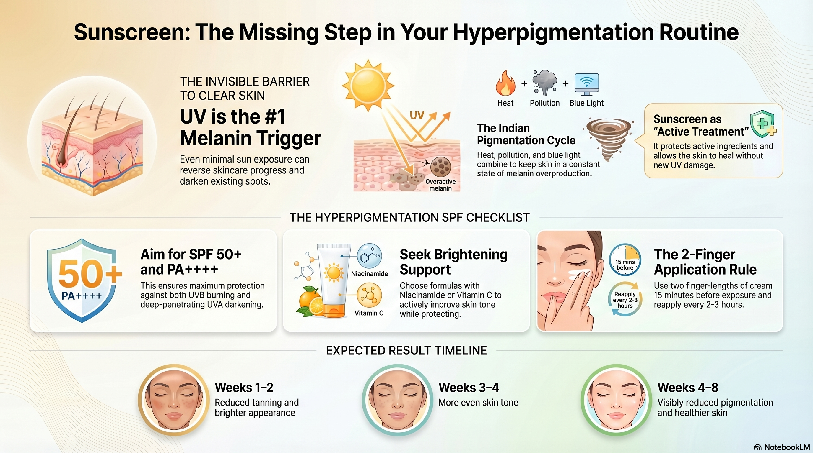 Sun Protection Cream for Hyperpigmentation: The Most Important Step You’re Missing (2026 Guide)