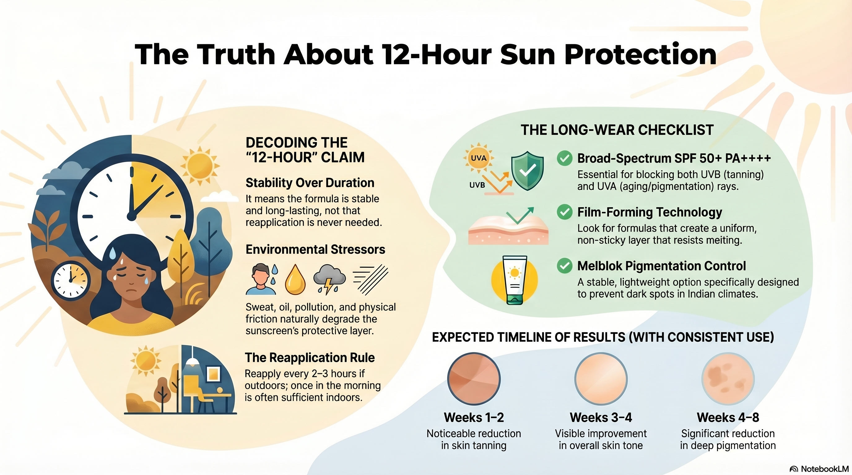 12 HOUR SUN PROTECTION CREAM DOES IT REALLY WORK? (COMPLETE GUIDE FOR INDIAN SKIN)