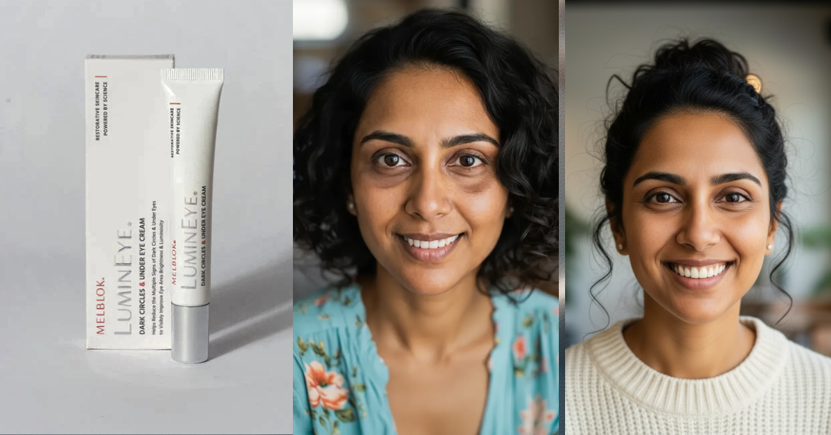 Neha’s LuminEye Results | Dark Circles & Dullness Reduced