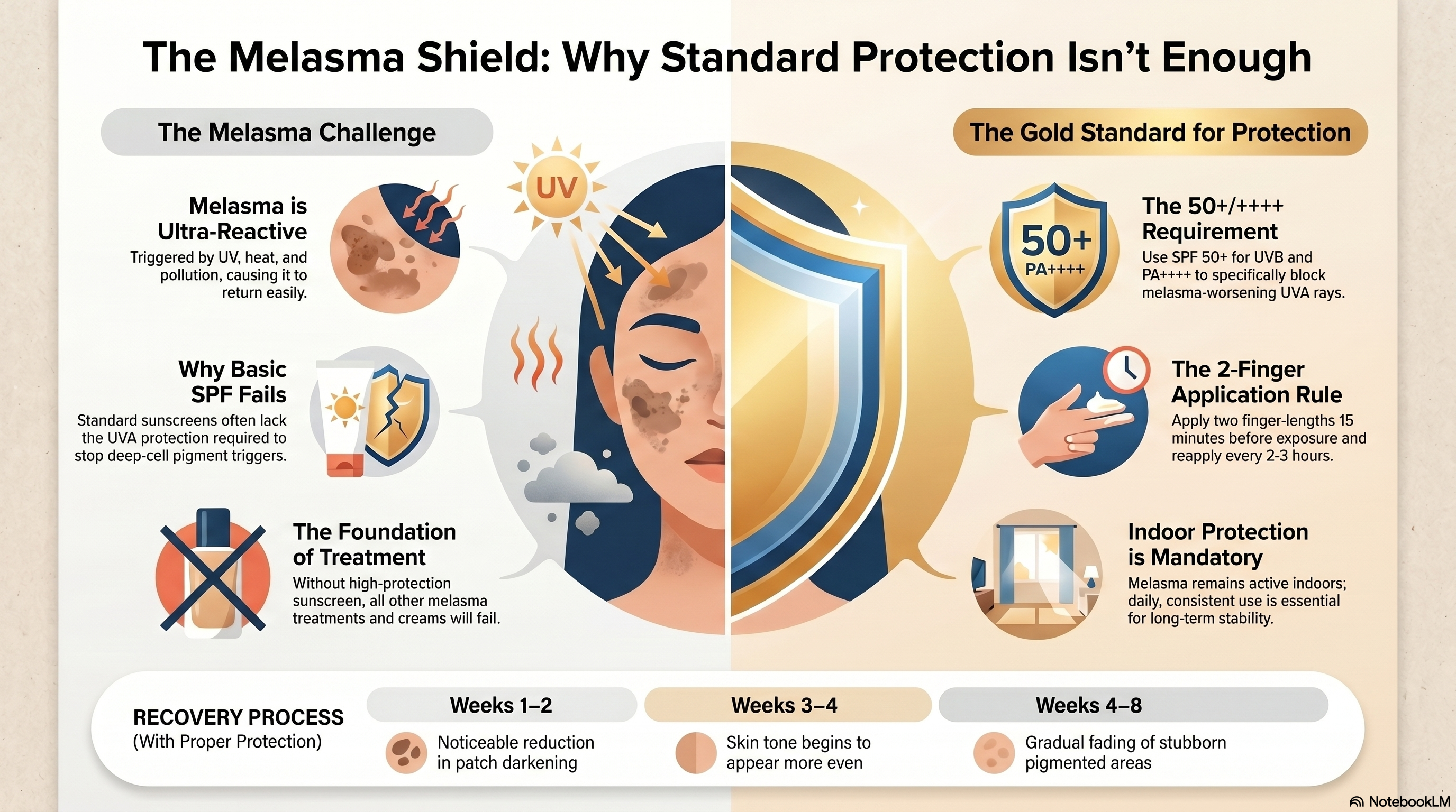 HIGH PROTECTION SUNSCREEN FOR MELASMA THE MOST CRITICAL STEP IN MANAGING STUBBORN PIGMENTATION (2026 GUIDE)